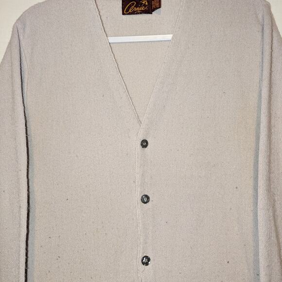 70s Arnie Arnold Palmer Golf Cardigan Sweater - Picture 3 of 7